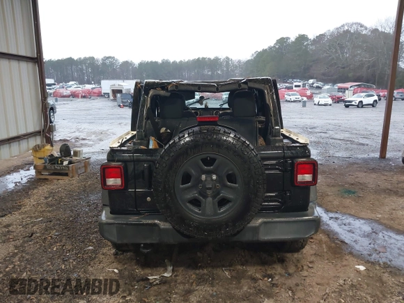 2021 Jeep Wrangler Unlimited Willys with VIN 1C4HJXDN2MW725181, listed as a IAAI auction lot 41731361 with 53,505 mi miles and . Bid and sale history available at DreamBid. Image 16.