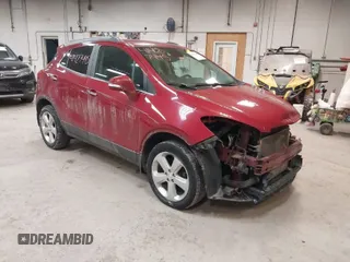 2015 Buick Encore Convenience with VIN KL4CJFSB0FB086381, listed as a IAAI auction lot 41427445 with 154,662 mi miles. Bid and sale history available at carsss.com. Image 1.