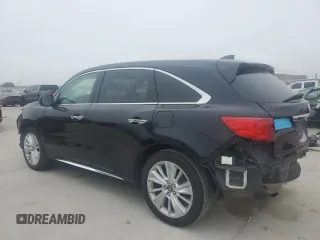 2020 Acura MDX w/Technology Pkg with VIN 5J8YD4H50LL009560, listed as a Copart auction lot 43223575 with 36,447 mi miles and Salvage Title. Bid and sale history available at carsss.com. Image 2.