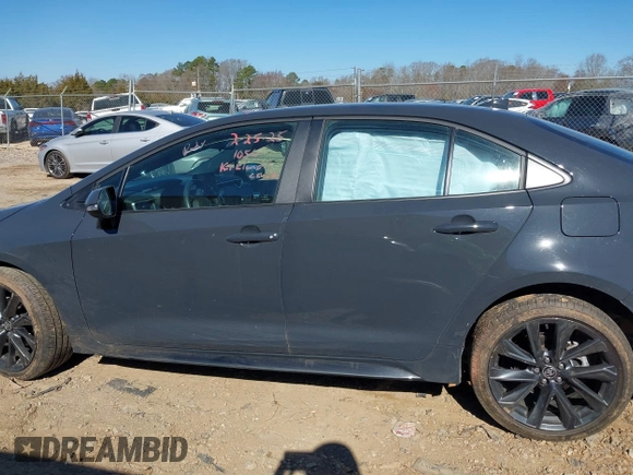 2024 Toyota Corolla SE with VIN 5YFS4MCE8RP173005, listed as a IAAI auction lot 41691777 with 34,157 mi miles. Bid and sale history available at carsss.com. Image 14.