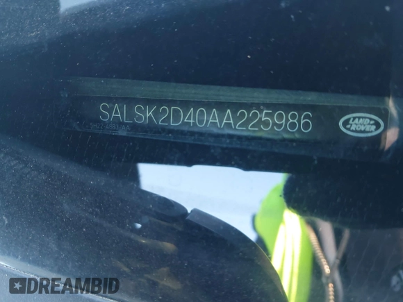2010 Land Rover Range Rover Sport HSE Lux z VIN SALSK2D40AA225986, wystawiony jako IAAI lot #41972061 z przebiegiem 93 440 mil mil oraz . Historia ofert i sprzedaży dostępna na DreamBid. Obrazek 12.