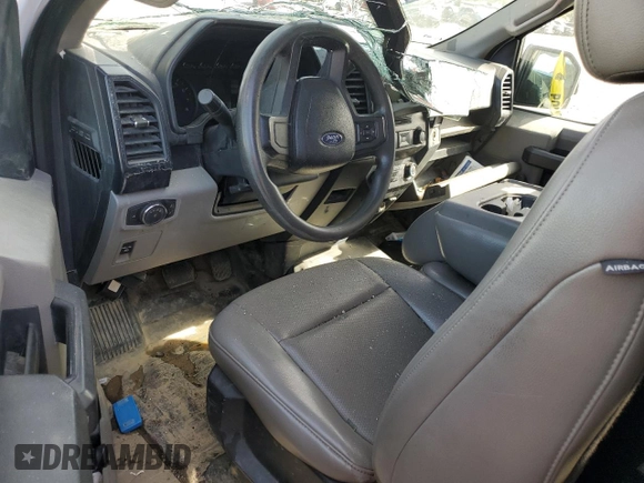 2018 Ford F-150 XL with VIN 1FTMF1CB6JKC18100, listed as a Copart auction lot 55237045 with 175,667 mi miles and Salvage title. Bid and sale history available at DreamBid. Image 8.