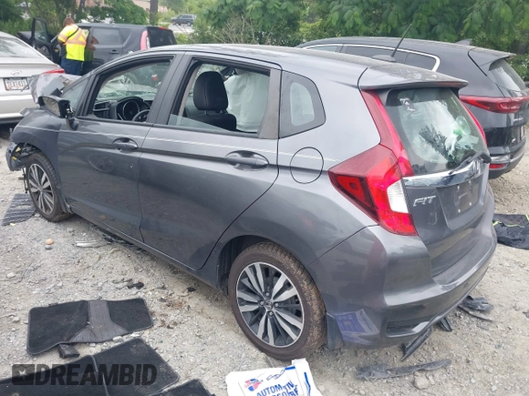 2018 Honda Fit EX-L with VIN 3HGGK5H97JM734000, listed as a IAAI auction lot 42280711 with 45,367 mi miles and . Bid and sale history available at DreamBid. Image 3.