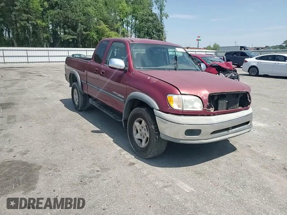 2000 Toyota Tundra SR5 with VIN 5TBBT4411YS073843, listed as a Copart auction lot 52720675 with 197,512 mi miles and Salvage Title. Bid and sale history available at DreamBid. Image 11.