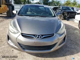 2014 Hyundai Elantra Limited with VIN 5NPDH4AE3EH475003, listed as a Copart auction lot 49153235 with 130,510 mi miles and Non Repairable. Bid and sale history available at carsss.com. Image 5.
