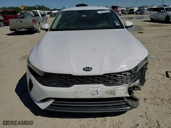 2021 Kia K5 LXS with VIN 5XXG14J2XMG065977, listed as a Copart auction lot 47855455 with 81,053 mi miles and Salvage Title. Bid and sale history available at carsss.com. Image 12.