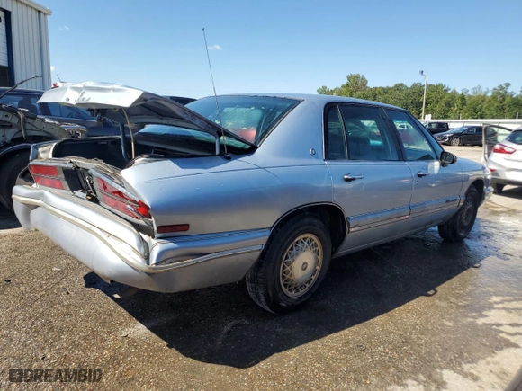 1996 Buick Park Avenue with VIN 1G4CW52K6TH603964, listed as a Copart auction lot 74355384 with 120,262 mi miles and Salvage Title. Bid and sale history available at carsss.com. Image 3.