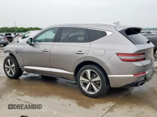 2021 Genesis GV80 with VIN KMUHCESC2MU040722, listed as a Copart auction lot 52934215 with 31,049 mi miles and Clean title. Bid and sale history available at DreamBid. Image 2.