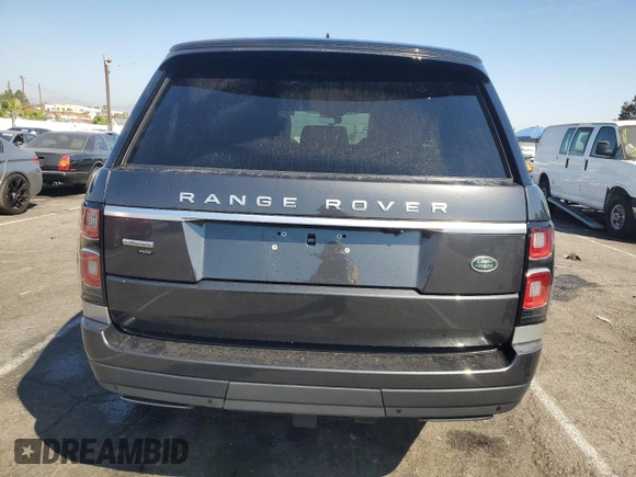 2021 Land Rover Range Rover Autobiography with VIN SALGV5SE7MA425696, listed as a Copart auction lot 73378084 with 31,077 mi miles and Salvage Title. Bid and sale history available at carsss.com. Image 6.