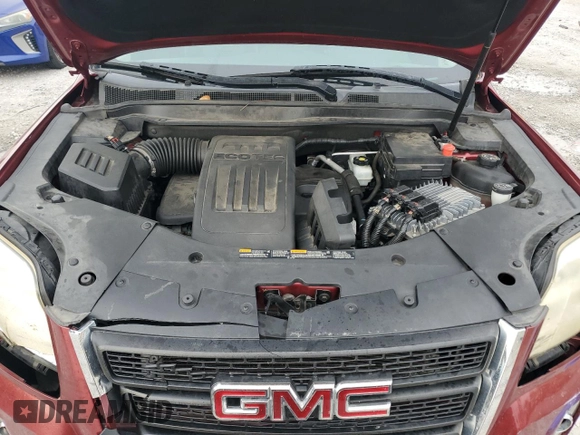 2012 GMC Terrain SLT-1 with VIN 2GKALUEK2C6311393, listed as a Copart auction lot 54000025 with 99,962 mi miles and Salvage Title. Bid and sale history available at DreamBid. Image 12.