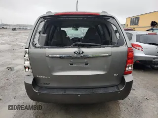 2012 Kia Sedona EX with VIN KNDMH4C70C6427156, listed as a Copart auction lot 50417654 with 121,012 mi miles and Salvage Title. Bid and sale history available at carsss.com. Image 6.