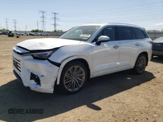 2024 Lexus TX 350 with VIN 5TDAAAB63RS006832, listed as a Copart auction lot 57037395 with 11,518 mi miles and Salvage title. Bid and sale history available at DreamBid. Image 1.