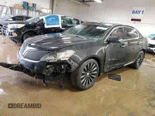 2015 Lincoln MKS with VIN 1LNHL9DK6FG601516, listed as a Copart auction lot 50250795 with 71,103 mi miles and Salvage Title. Bid and sale history available at carsss.com. Image 1.