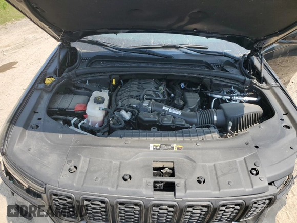 2024 Jeep Grand Cherokee Altitude X with VIN 1C4RJHAG6RC148468, listed as a Copart auction lot 60158895 with 16,210 mi miles and Salvage title. Bid and sale history available at DreamBid. Image 12.