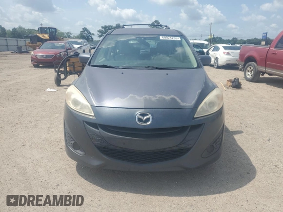 2012 Mazda 5 Sport with VIN JM1CW2BL5C0124977, listed as a Copart auction lot 60024205 with 273,627 mi miles and Clean title. Bid and sale history available at DreamBid. Image 5.