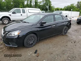 2017 Nissan Sentra S with VIN 3N1AB7AP5HY352479, listed as a Copart auction lot 58863705 with 103,983 mi miles and Salvage title. Bid and sale history available at DreamBid. Image 1.