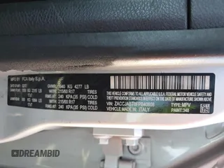 2015 Jeep Renegade Latitude with VIN ZACCJABT0FPB40608, listed as a Copart auction lot 53022495 with 140,007 mi miles and Salvage Title. Bid and sale history available at DreamBid. Image 16.
