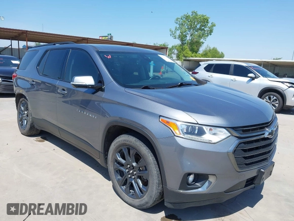 2020 Chevrolet Traverse RS with VIN 1GNERJKW0LJ267972, listed as a IAAI auction lot 42232129 with 163,182 mi miles and . Bid and sale history available at DreamBid. Image 1.