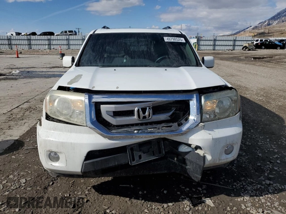 2011 Honda Pilot EX-L with VIN 5FNYF3H74BB031356, listed as a Copart auction lot 49798525 with 318,151 mi miles and Salvage Title. Bid and sale history available at carsss.com. Image 5.