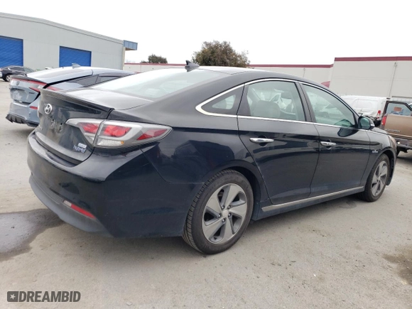 2016 Hyundai Sonata Plug-In Hybrid with VIN KMHE14L26GA031485, listed as a Copart auction lot 51050224 with 91,551 mi miles. Bid and sale history available at carsss.com. Image 3.