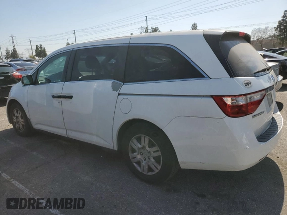 2011 Honda Odyssey LX with VIN 5FNRL5H27BB054711, listed as a Copart auction lot 54792615 with 156,675 mi miles and Clean title. Bid and sale history available at DreamBid. Image 2.