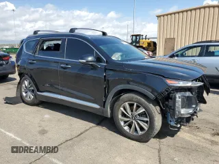 2020 Hyundai Santa Fe SEL with VIN 5NMS3CAD8LH131863, listed as a Copart auction lot 53860585 with 103,141 mi miles and Clean Title. Bid and sale history available at carsss.com. Image 4.