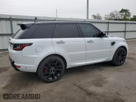 2019 Land Rover Range Rover Sport HSE Dynamic with VIN SALWV2SV1KA416225, listed as a Copart auction lot 56634915 with 26,364 mi miles and Clean Title. Bid and sale history available at DreamBid. Image 3.