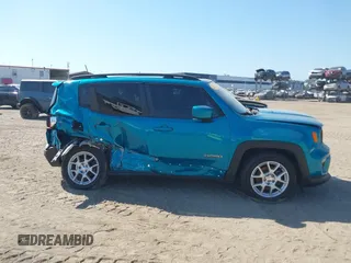 2020 Jeep Renegade Latitude with VIN ZACNJAB10LPM09870, listed as a IAAI auction lot 42063390 with 59,201 mi miles. Bid and sale history available at carsss.com. Image 13.