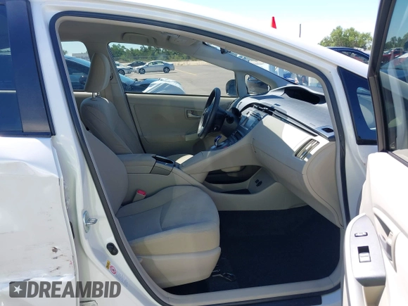 2012 Toyota Prius One with VIN JTDKN3DU0C5499494, listed as a IAAI auction lot 42071966 with 99,805 mi miles and . Bid and sale history available at DreamBid. Image 5.