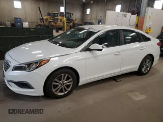 2016 Hyundai Sonata SE with VIN 5NPE24AF7GH358882, listed as a Copart auction lot 52387155 with 160,824 mi miles and Clean Title. Bid and sale history available at carsss.com. Image 1.