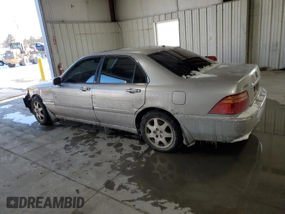 2002 Acura RL with VIN JH4KA96692C001363, listed as a Copart auction lot 41933965 with 170,358 mi miles and Salvage title. Bid and sale history available at DreamBid. Image 2.