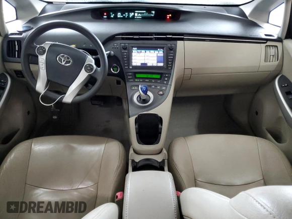 2011 Toyota Prius I with VIN JTDKN3DU2B5320872, listed as a Copart auction lot 80143054 with 181,635 mi miles and Salvage Title. Bid and sale history available at DreamBid. Image 8.