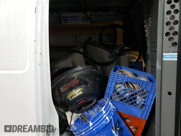 2015 Chevrolet Express Cargo with VIN 1GCWGFCF8F1197303, listed as a Copart auction lot 84651484 with Not provided miles and Salvage title. Bid and sale history available at DreamBid. Image 11.