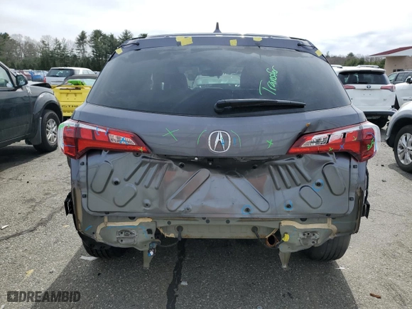 2017 Acura RDX w/Advance Pkg with VIN 5J8TB4H78HL029712, listed as a Copart auction lot 49325605 with 72,841 mi miles and Salvage Title. Bid and sale history available at carsss.com. Image 6.