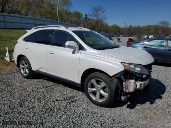 2012 Lexus RX 350 with VIN 2T2BK1BA0CC123866, listed as a Copart auction lot 51157935 with 202,658 mi miles and Salvage Title. Bid and sale history available at carsss.com. Image 4.