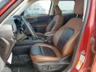 2021 Ford Bronco Sport Badlands z VIN 3FMCR9D96MRB05966, wystawiony jako Copart lot #58870785 z przebiegiem Nie podano mil oraz Tytuł czysty. Historia ofert i sprzedaży dostępna na DreamBid. Obrazek 7.