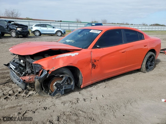 2016 Dodge Charger SE with VIN 2C3CDXBG6GH310362, listed as a Copart auction lot 45553365 with 58,867 mi miles and Salvage Title. Bid and sale history available at carsss.com. Image 1.