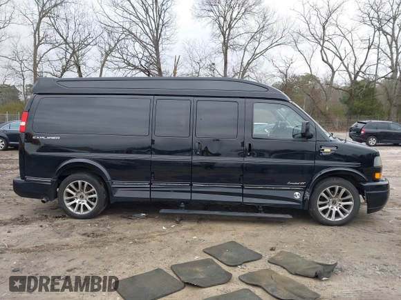 2019 GMC Savana Cargo with VIN 1GTW7BFG2K1176681, listed as a IAAI auction lot 41627842 with 110,000 mi miles. Bid and sale history available at carsss.com. Image 13.