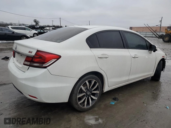 2015 Honda Civic Sedan EX-L with VIN 19XFB2F93FE077693, listed as a Copart auction lot 44203205 with 142,803 mi miles and Salvage Title. Bid and sale history available at carsss.com. Image 3.