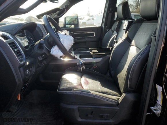 2024 Ram 2500 Laramie with VIN 3C6UR5FJ5RG131641, listed as a Copart auction lot 41773995 with 4,195 mi miles and Salvage Title. Bid and sale history available at carsss.com. Image 7.