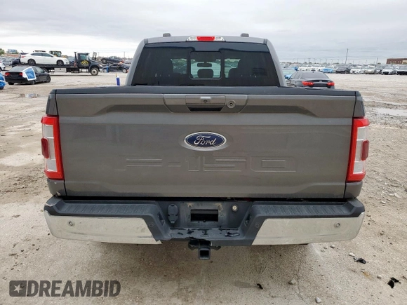 2021 Ford F-150 XL with VIN 1FTEW1C56MKD57257, listed as a Copart auction lot 51836915 with 109,269 mi miles and Salvage title. Bid and sale history available at DreamBid. Image 6.