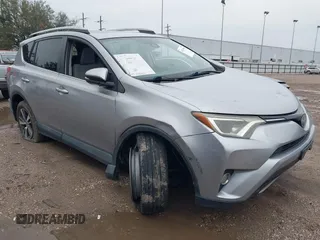 2017 Toyota RAV4 XLE with VIN 2T3WFREV7HW368488, listed as a IAAI auction lot 41579590 with 100,196 mi miles. Bid and sale history available at carsss.com. Image 1.