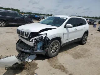 2019 Jeep Cherokee Latitude Plus with VIN 1C4PJMLBXKD191003, listed as a Copart auction lot 58204625 with 57,866 mi miles and Salvage title. Bid and sale history available at DreamBid. Image 1.