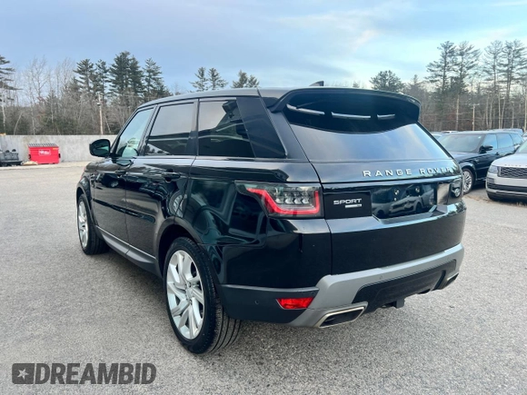 2018 Land Rover Range Rover Sport SE with VIN SALWG2RV3JA699712, listed as a Copart auction lot 88499055 with 136,324 mi miles and Clean title. Bid and sale history available at DreamBid. Image 3.
