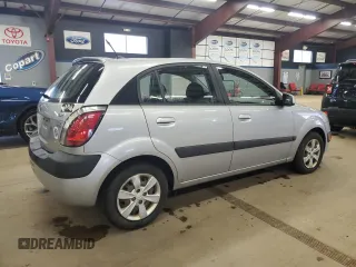 2009 Kia Rio LX with VIN KNADE243396494204, listed as a Copart auction lot 51351255 with 146,724 mi miles and Clean Title. Bid and sale history available at carsss.com. Image 3.