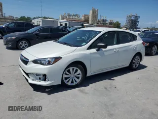 2021 Subaru Impreza with VIN 4S3GTAB63M3705327, listed as a Copart auction lot 54941035 with 18,539 mi miles and Salvage title. Bid and sale history available at DreamBid. Image 1.