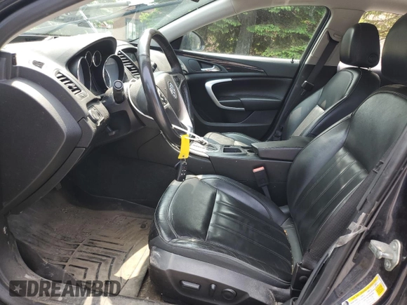 2013 Buick Regal Turbo Premium 1 with VIN 2G4GS5EV3D9248731, listed as a Copart auction lot 58716305 with 93,589 mi miles and Salvage title. Bid and sale history available at DreamBid. Image 7.