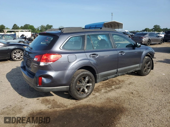 2014 Subaru Outback 2.5i with VIN 4S4BRBAC3E3268383, listed as a Copart auction lot 59486015 with 105,018 mi miles and Salvage title. Bid and sale history available at DreamBid. Image 3.