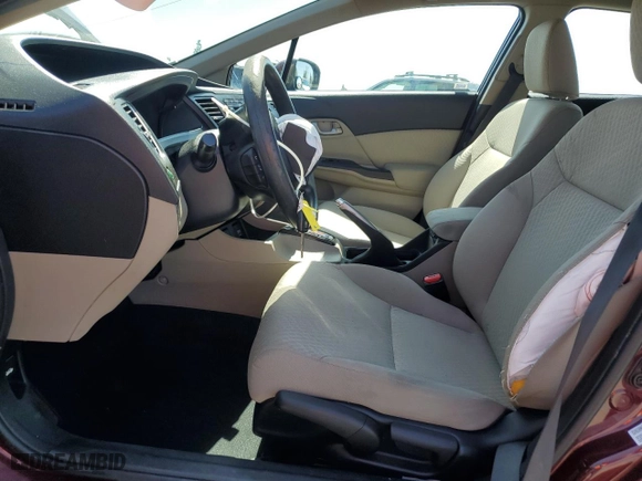 2015 Honda Civic Sedan LX with VIN 2HGFB2F5XFH543574, listed as a Copart auction lot 52399845 with 117,897 mi miles and Salvage Title. Bid and sale history available at carsss.com. Image 7.
