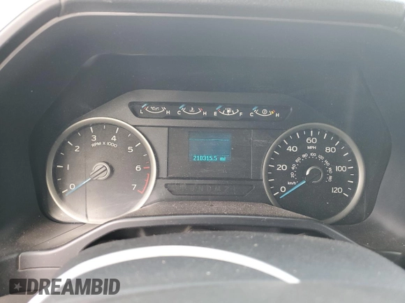 2015 Ford F-150 XLT with VIN 1FTFX1EF6FFA30750, listed as a Copart auction lot 60123375 with 210,315 mi miles and Salvage title. Bid and sale history available at DreamBid. Image 9.